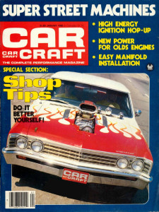 CAR CRAFT 1980 JAN - OHIO GASSERS, OLDS V-8s*